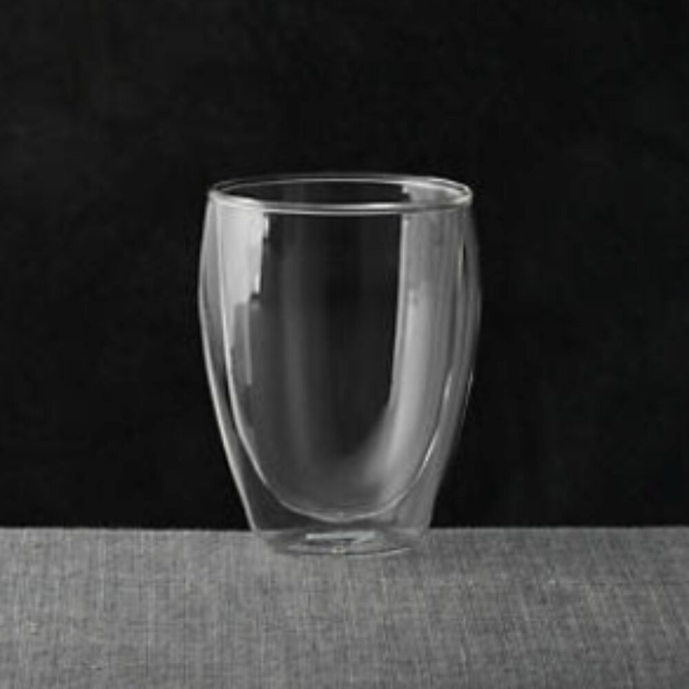 Crate & Barrel - Bodum ® Pavina 12-oz. Double Wall Glass Tumbler